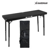 Hardman DTS1 hopfällbart DJ-bord, 154 x 52 cm, med väska
