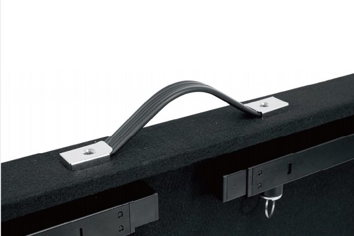Hardman DTS1 hopfällbart DJ-bord, 154 x 52 cm, med väska