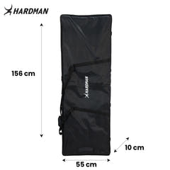 Hardman DTS1 hopfällbart DJ-bord, 154 x 52 cm, med väska