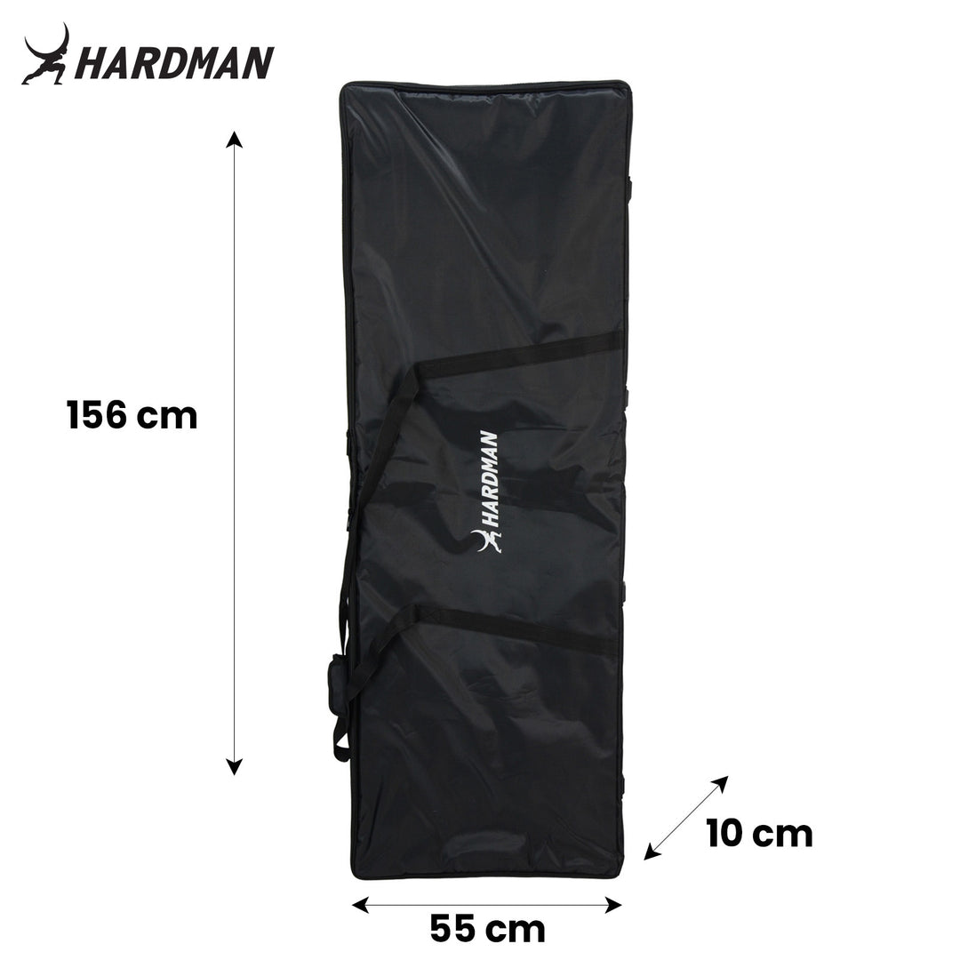 Hardman DTS1 hopfällbart DJ-bord, 154 x 52 cm, med väska