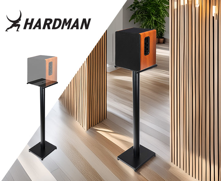 Hardman HLM90 studiemonitorstativ, 94 cm, upp till 70 kg