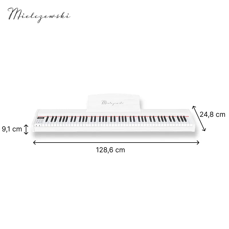 Mielczewski Tiento digitalpiano, vit