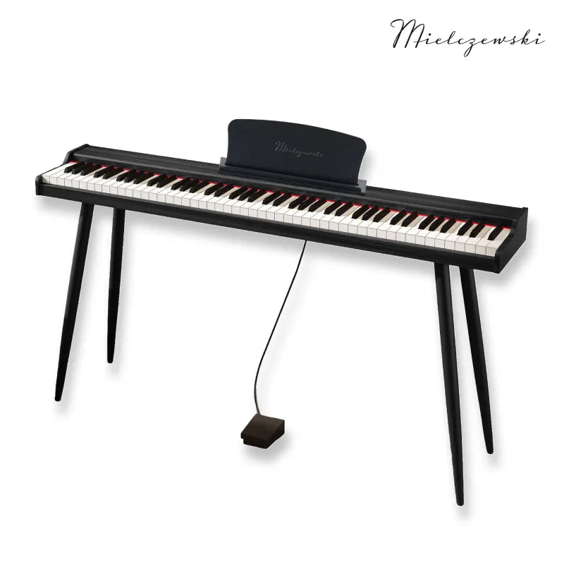 Mielczewski Canzonetta digitalpiano med ben, svart