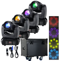 Lucendi BEAM100 moving head, set med 4 st och case