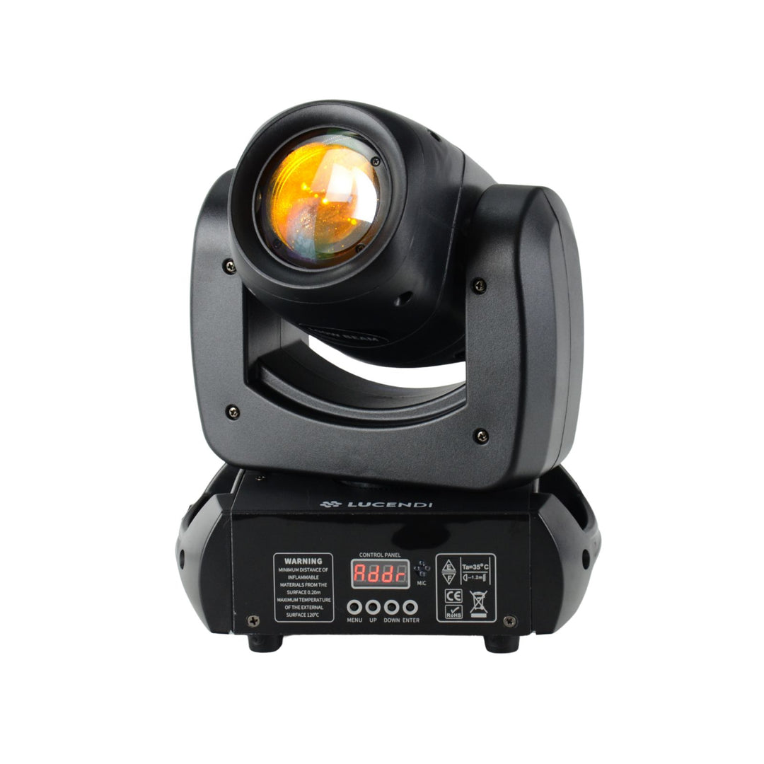 Lucendi BEAM100 moving head, set med 4 st och case