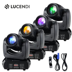 Lucendi BEAM100 moving head, set med 4 st och case