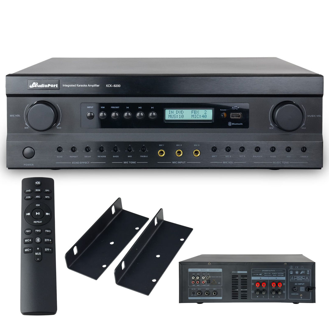 Audioport KC8200 2 x 200 W med DSP