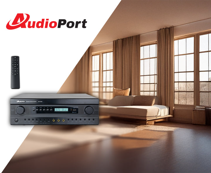 Audioport KC8200 2 x 200 W med DSP