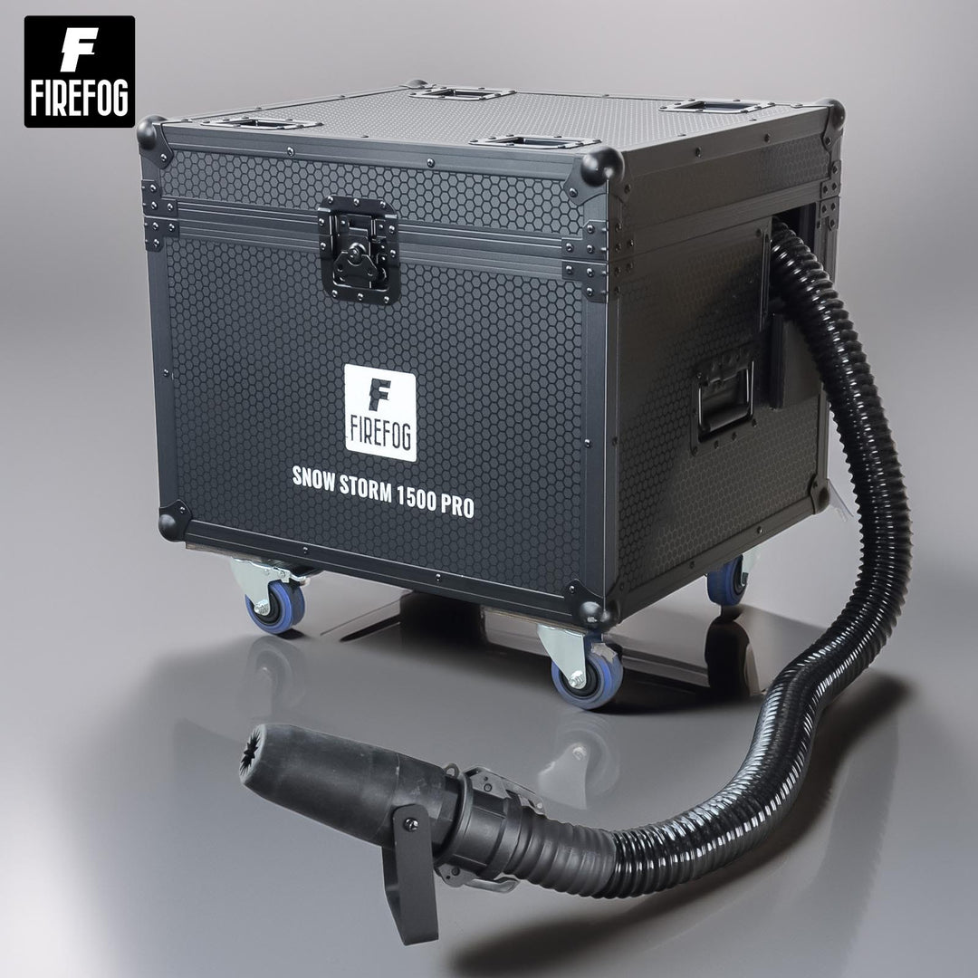 Firefog Snow Storm 1500 Pro snömaskiner 1500 W i flightcase