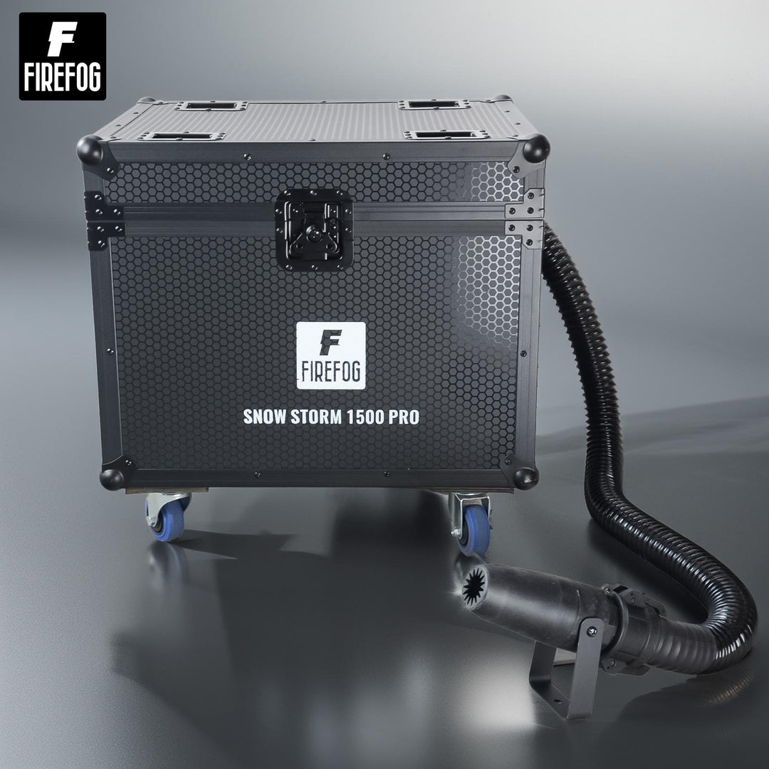 Firefog Snow Storm 1500 Pro snömaskiner 1500 W i flightcase