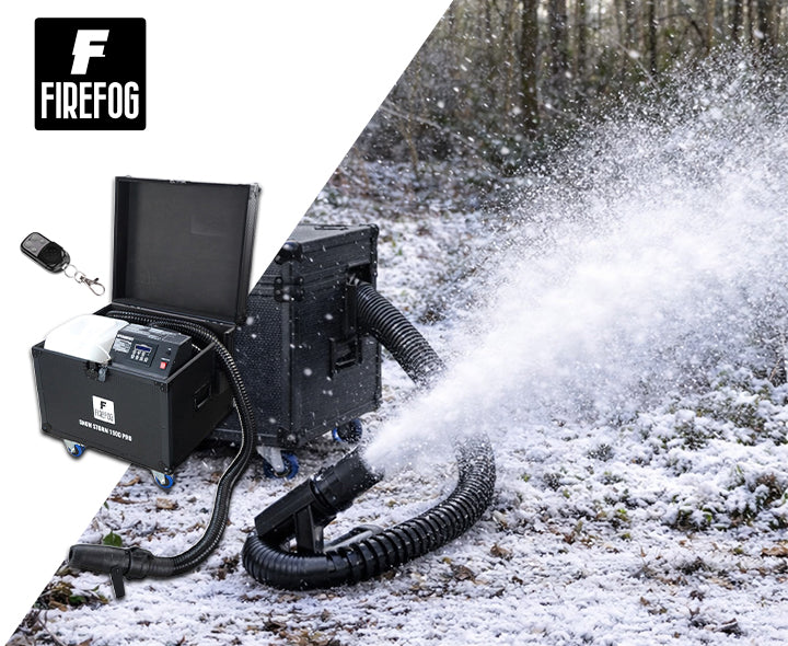 Firefog Snow Storm 1500 Pro snömaskiner 1500 W i flightcase