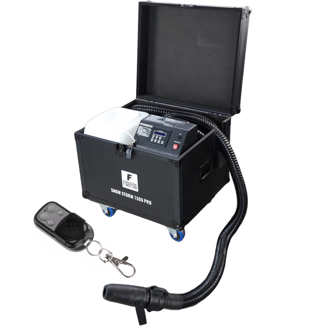 Firefog Snow Storm 1500 Pro snömaskiner 1500 W i flightcase