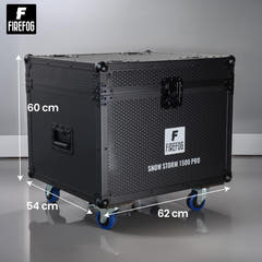 Firefog Snow Storm 1500 Pro snömaskiner 1500 W i flightcase