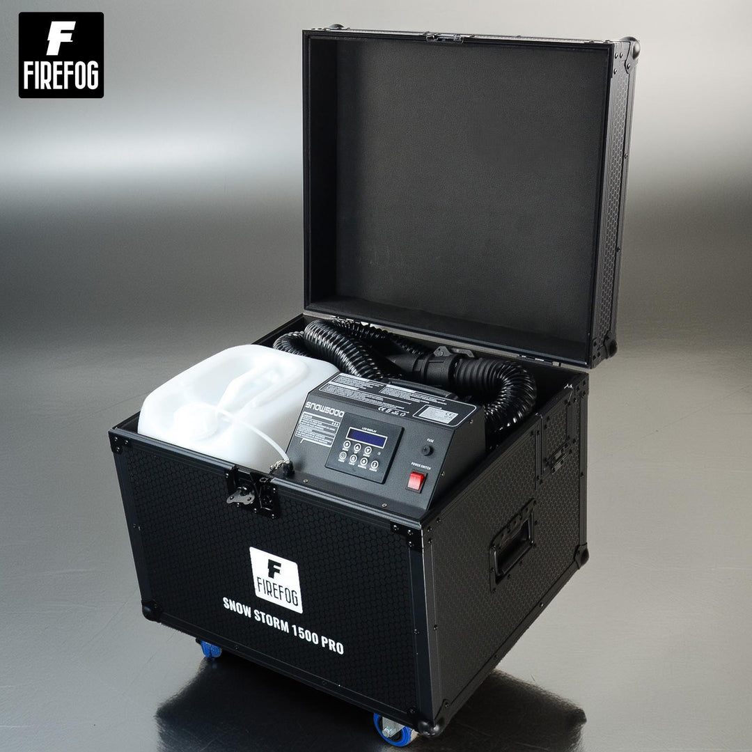 Firefog Snow Storm 1500 Pro snömaskiner 1500 W i flightcase