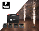 Firefog Piro 4 fjärrtändningsset för gnistfontäner, 4 kanaler