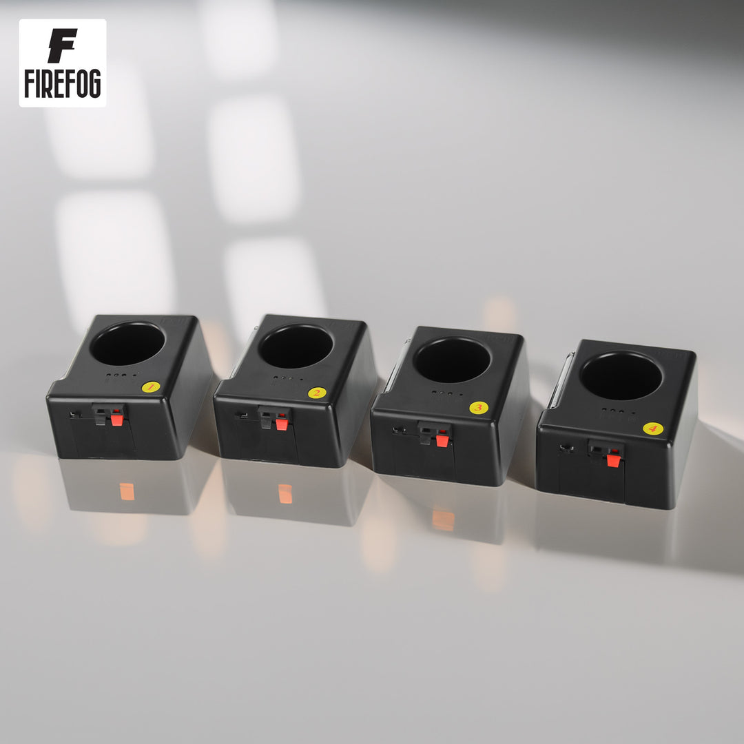 Firefog Piro 4 fjärrtändningsset för gnistfontäner, 4 kanaler