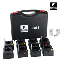Firefog Piro 8 fjärrtändningsset för gnistfontäner, 8 kanaler