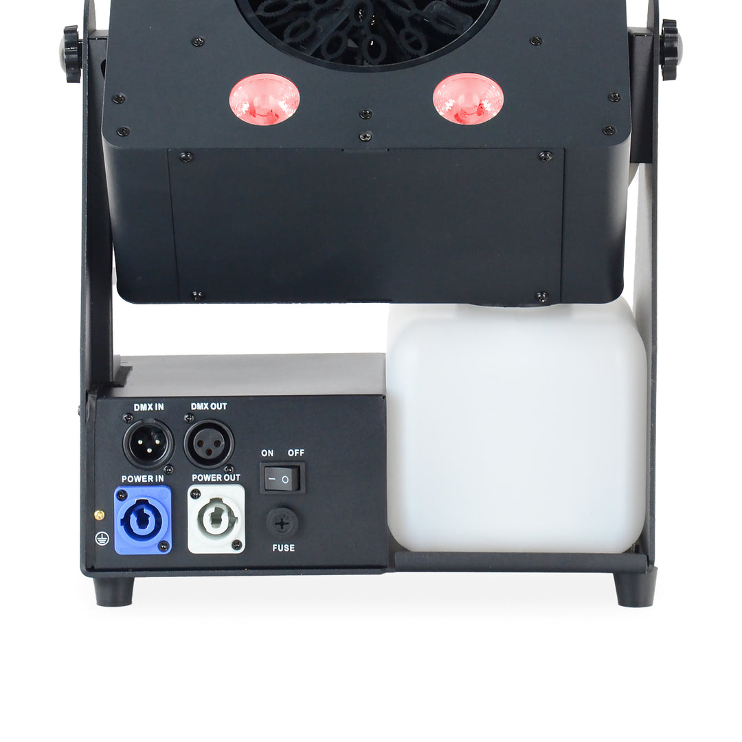 Firefog Bubble Max 1 bubbelmaskin med LED, DMX och fjärrkontroll