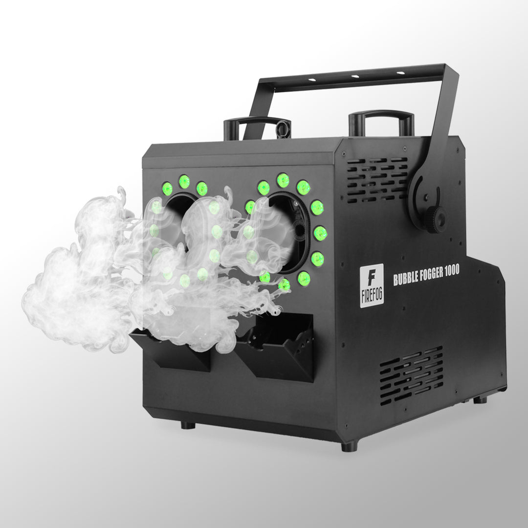 Firefog BUBBLE FOGGER 1000 rök- och bubbelmaskin med RGBW LED