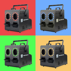 Firefog BUBBLE FOGGER 1000 rök- och bubbelmaskin med RGBW LED