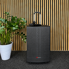 Audioport V15 transportabel Aktiv högtalare 500 W med 2 mikrofoner