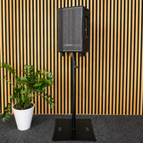 Audioport V12 transportabel aktiv högtalare 350 W med 2 mikrofoner