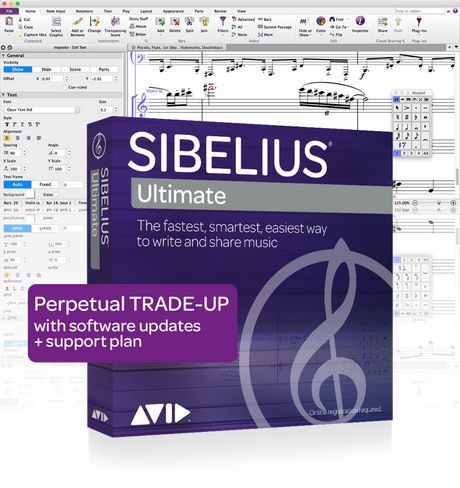 Sibelius Ultimate perpetuell licens
