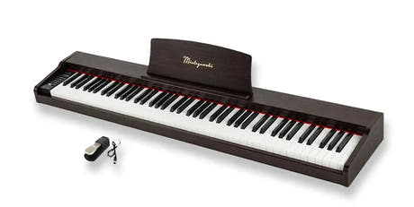 Mielczewski Tiento digitalpiano, mörkbrun