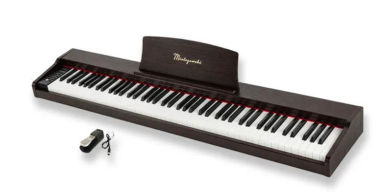 Mielczewski Tiento digitalpiano, mörkbrun