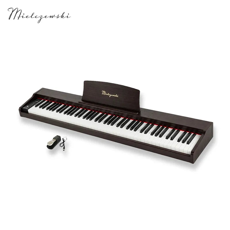 Mielczewski Tiento digitalpiano, mörkbrun