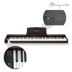 Mielczewski Tiento digitalpiano, mörkbrun