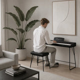 Mielczewski Tiento digitalpiano, mörkbrun