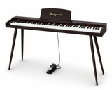 Mielczewski Virelai digitalpiano med ben, mörkbrun