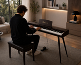 Mielczewski Virelai digitalpiano med ben, mörkbrun