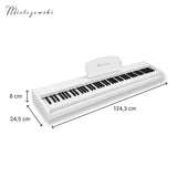 Mielczewski Canzona digitalpiano, vit