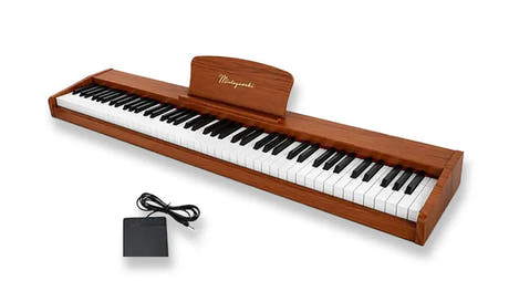 Mielczewski Canzona digitalpiano, ljus mahogny