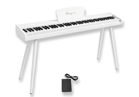 Mielczewski Canzonetta digitalpiano med ben, vit