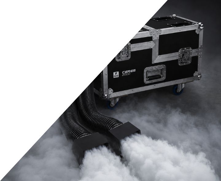 Firefog Ceres 2000 heavy smoke-maskin, ultrasonisk, 2000 W