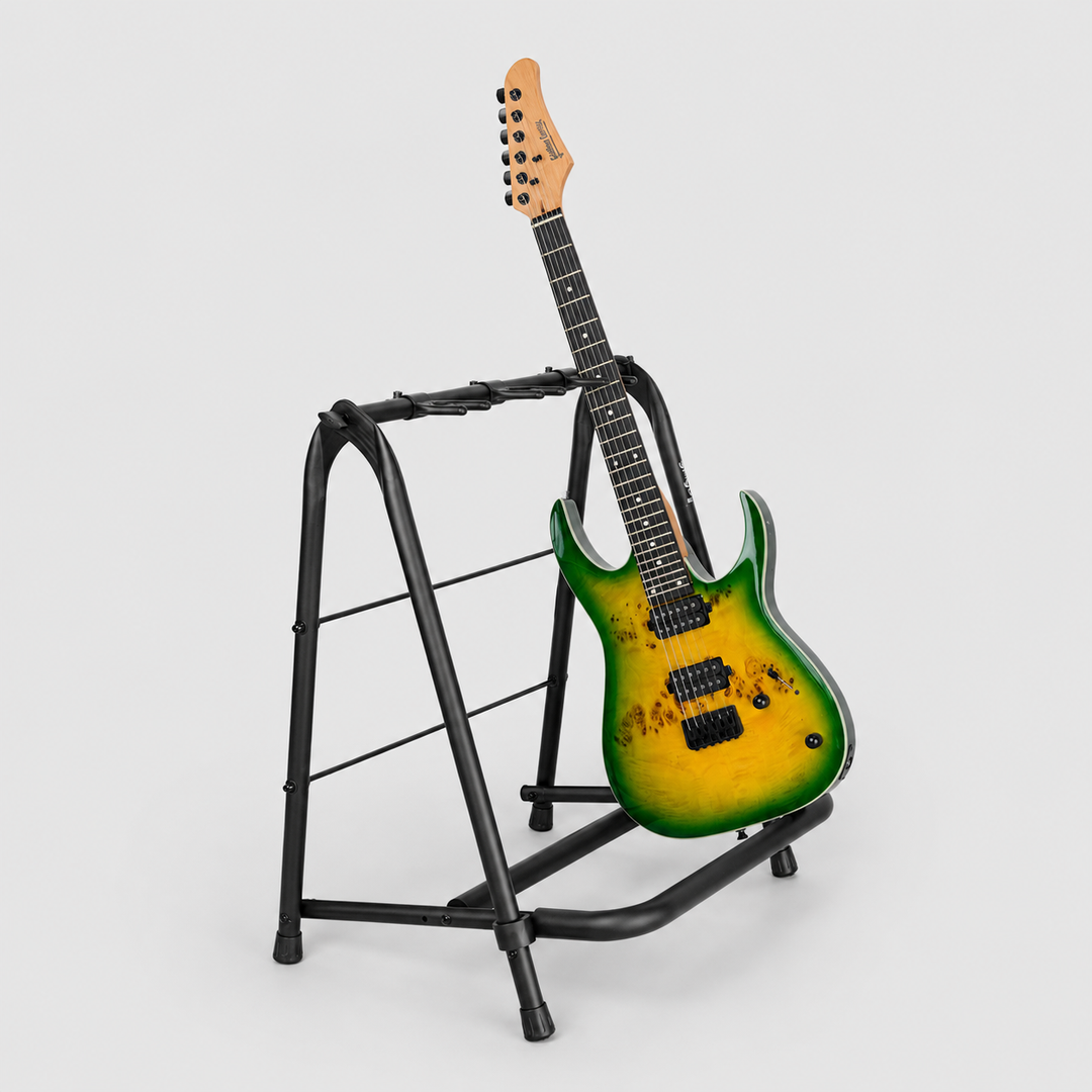 Hardman gitarrstativ för 3 gitarrer, hopfällbart