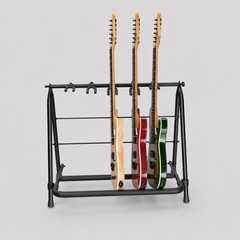 Hardman gitarrstativ för 5 gitarrer, hopfällbart