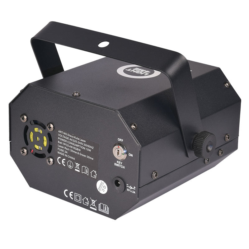 Light4Me Disco Ball Laser-multieffekt LED