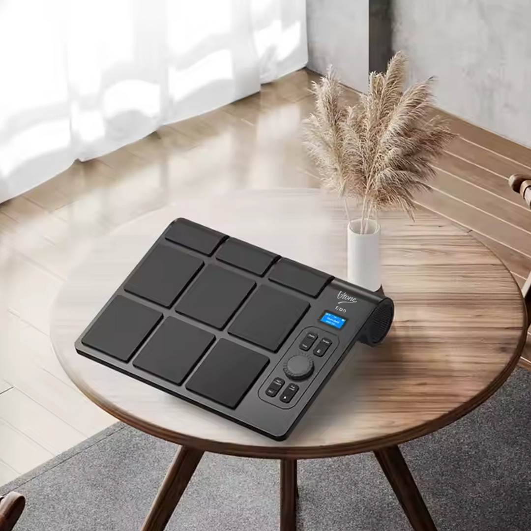 V-TONE ED9 batteridriven elektronisk trumma Pad