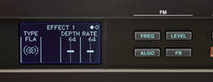 Yamaha Reface DX Synth Keyboard (svart)