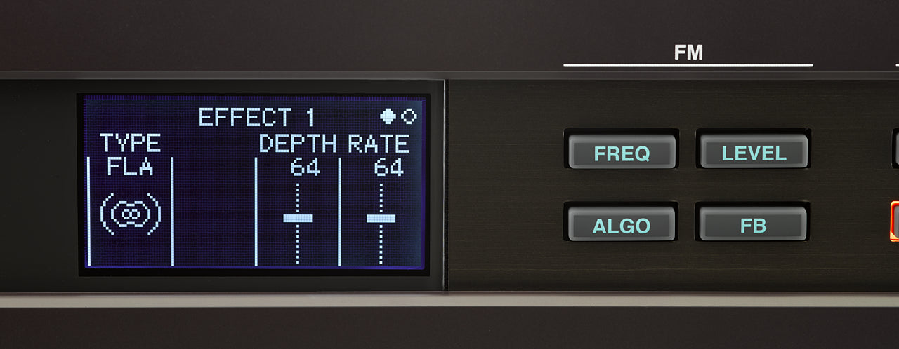 Yamaha Reface DX Synth Keyboard (svart)