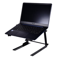 Laptop stativ - justerbart, svart