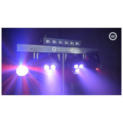 Light4Me T-Bar LED PAR flower Ball laser UV strobe