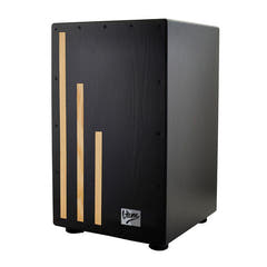 V-TONE Cajon med väska (svart)