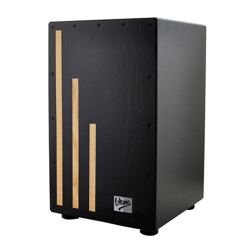 V-TONE Cajon med väska (svart)