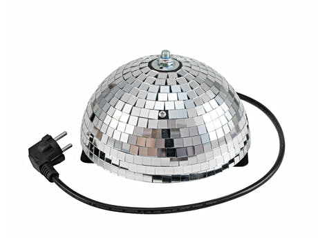 EUROLITE Half Mirror Ball 20cm motorized