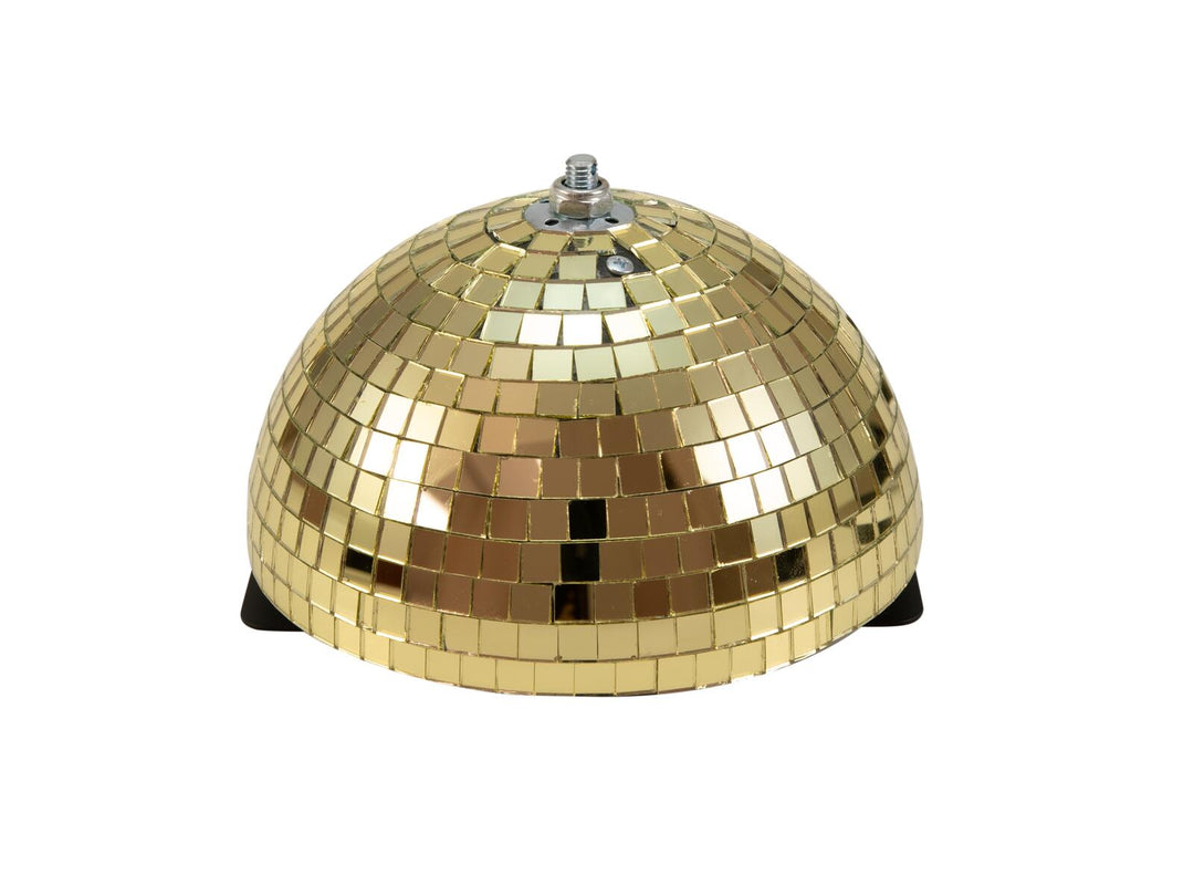 EUROLITE Halv Spegelboll 20cm guld motoriserad
